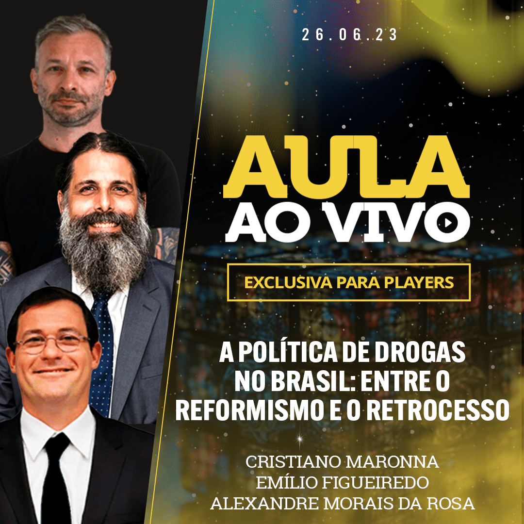 26/6 Política de drogas no Brasil com Alexandre, Cristiano Maronna e Emílio Figueiredo